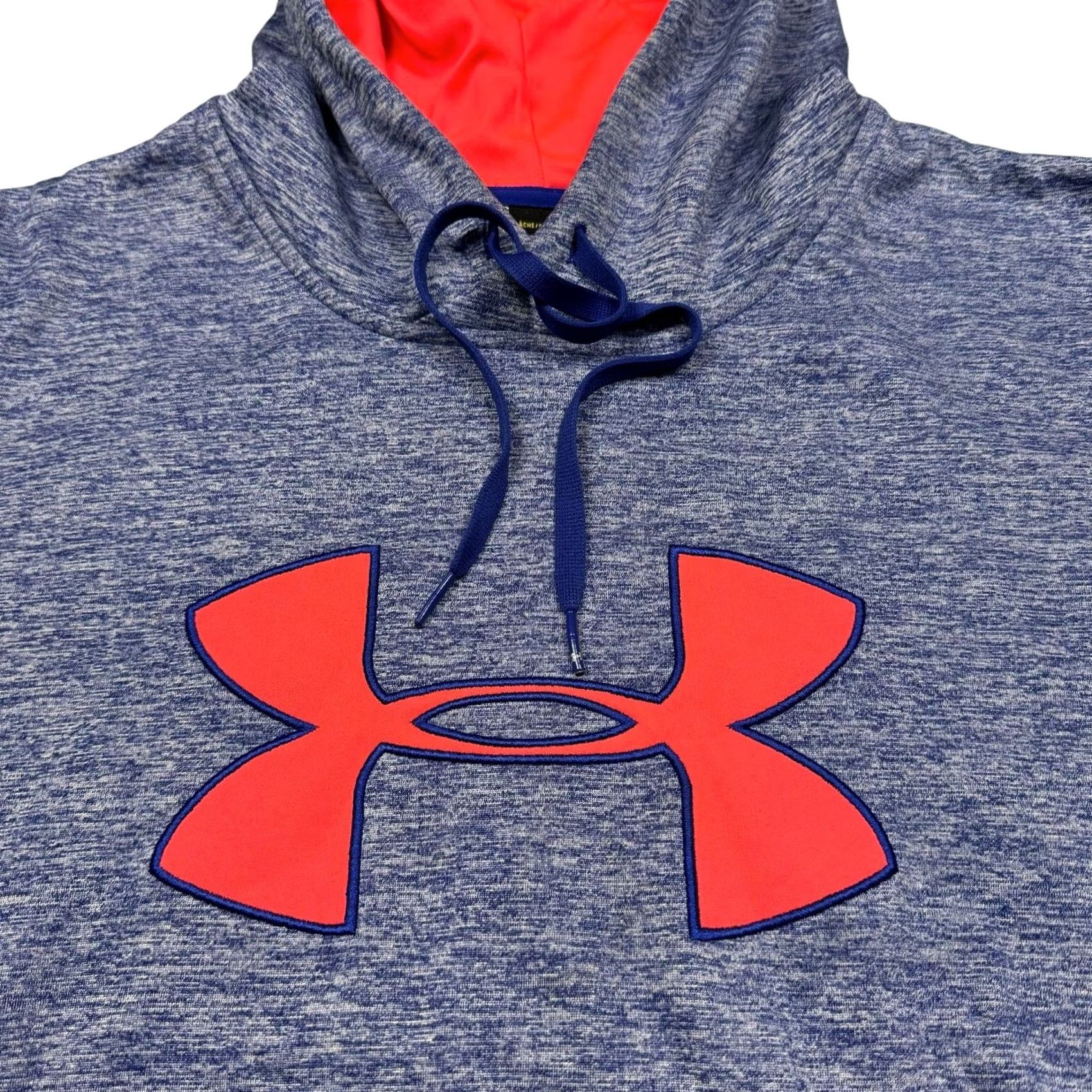 Under Armour VINTAGE Hoodie Under Armour Pink Lavender Pullover Large Womens Regular Sleeve Long Solid 100% Polyester Logo Embroidered Size L / US 10 / IT 46 - 3 Thumbnail