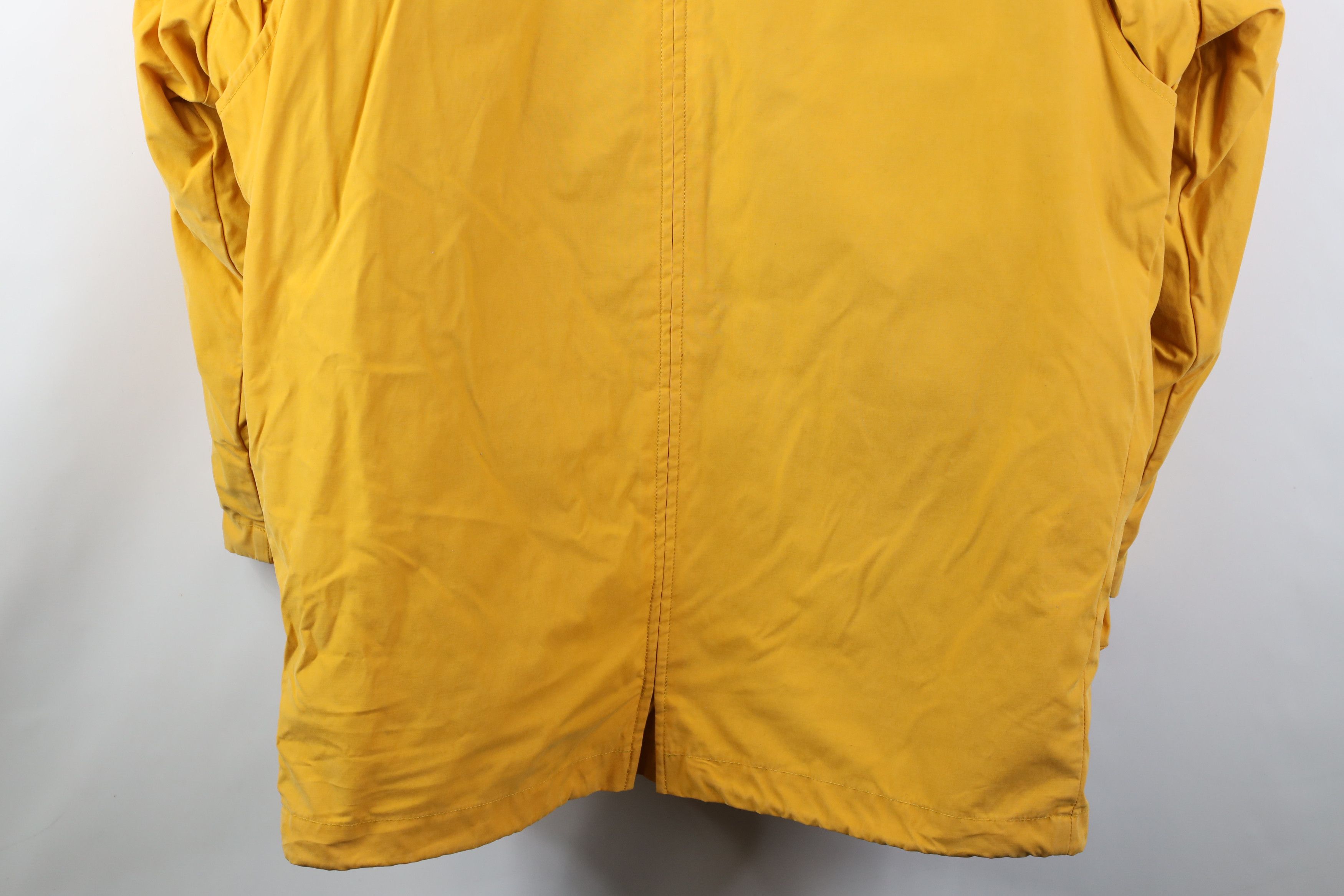 Vintage Vintage 90s Streetwear Pigment Dye Chore Barn Jacket Yellow Size US L / EU 52-54 / 3 - 16 Thumbnail
