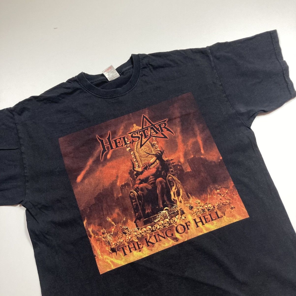 Band Tees vintage helstar the king of hell trash metal rock band tee Size US L / EU 52-54 / 3 - 2 Thumbnail