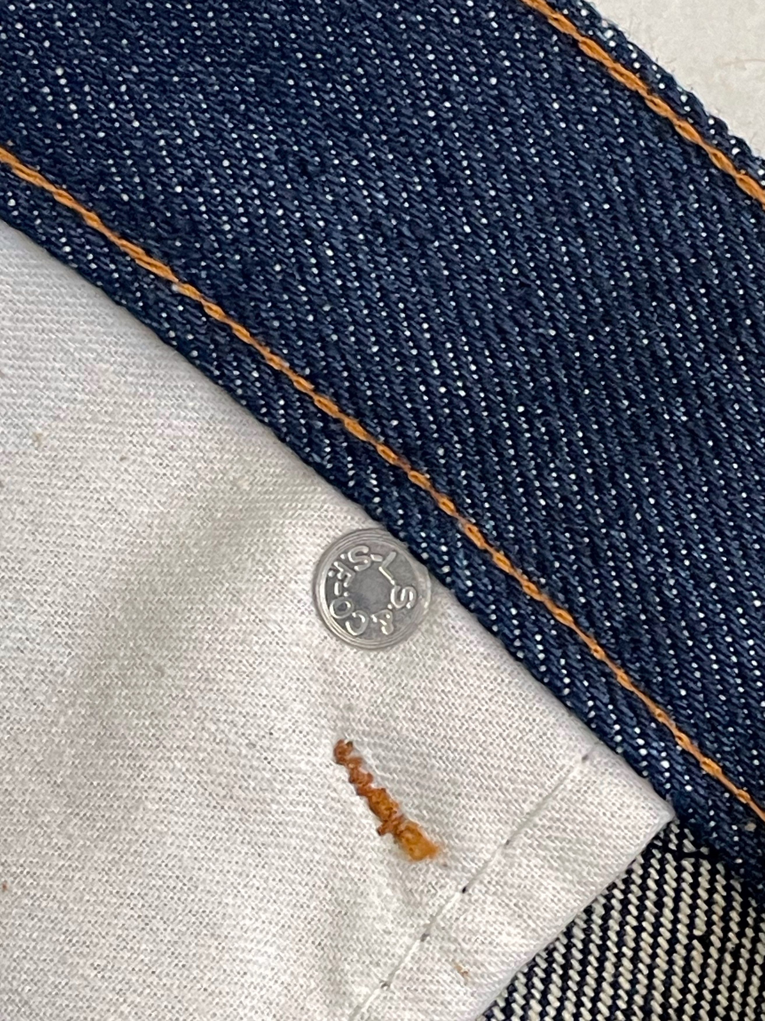 Levi's Vintage Clothing Levi's 630-0217 Orange Tab Deadstock Talon 42 Size US 33 - 10 Thumbnail