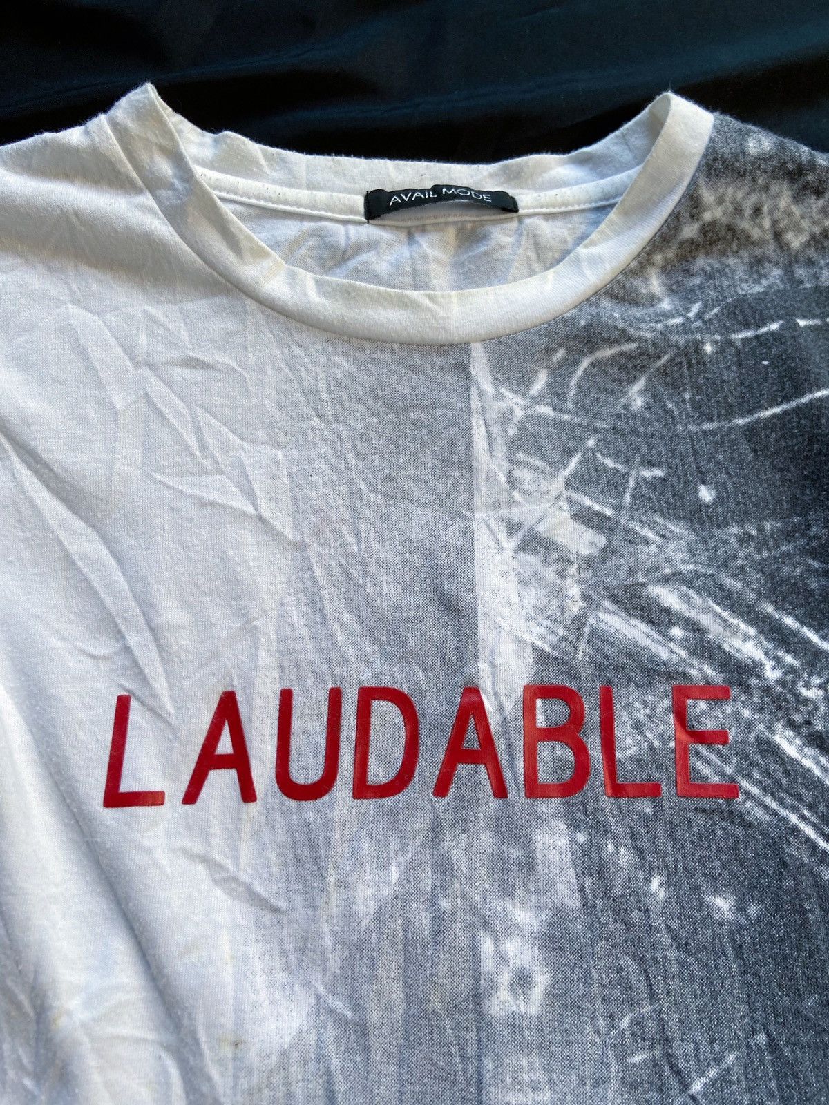 Japanese Brand AVAIL MODE LAUDABLE ART DESIGN LONG SLEEVE Size US M / EU 48-50 / 2 - 6 Thumbnail