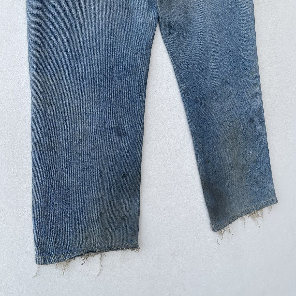 Levi's Vintage 90s Levi's 210 Orange Tab Denim Jeans Thrashed Size US 34 / EU 50 - 13 Thumbnail