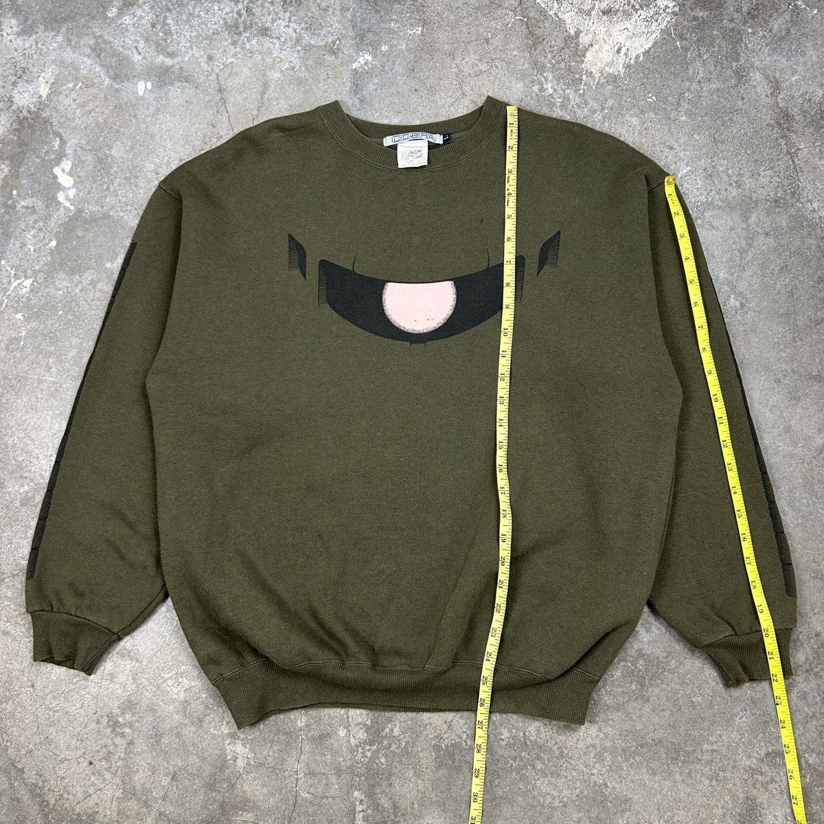 Anime × Vintage 1990s COSPA - Gundam Sweatshirt Size US XL / EU 56 / 4 - 8 Thumbnail