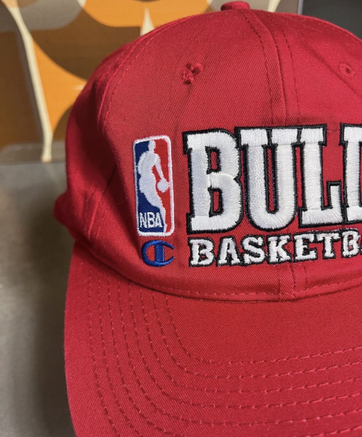 Champion Vintage 90s Chicago Bulls NBA Champion Basketball Snapback Size ONE SIZE - 2 Thumbnail