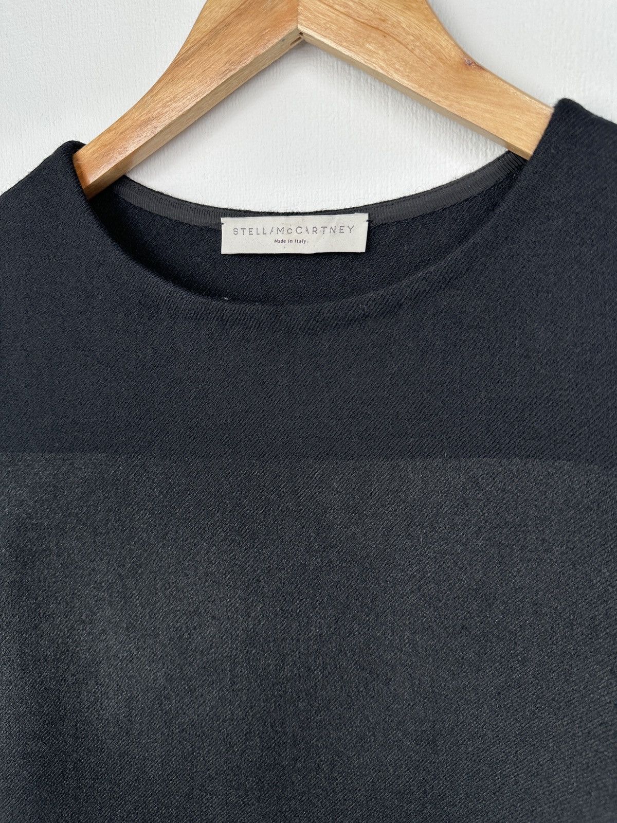 Stella McCartney Stella McCartney A-Line 100% Wool Dark Gray Dress size 42 Size M / US 6-8 / IT 42-44 - 3 Thumbnail
