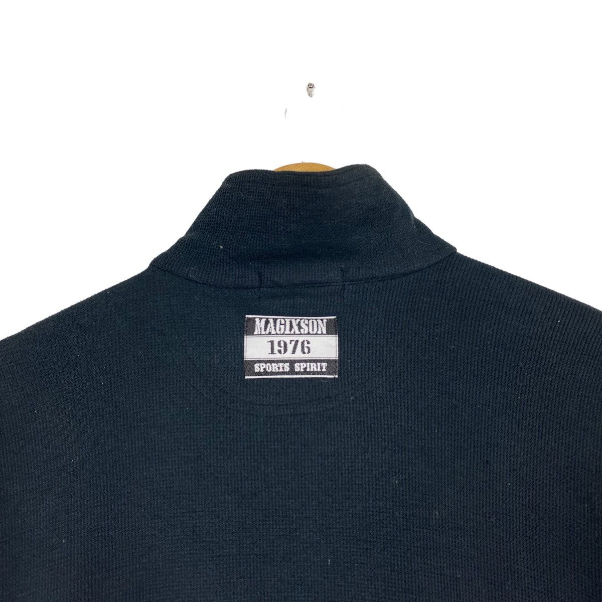 Japanese Brand Magixson Hockey Team Big Logo Halfzip Sweatshirt Size US M / EU 48-50 / 2 - 10 Thumbnail