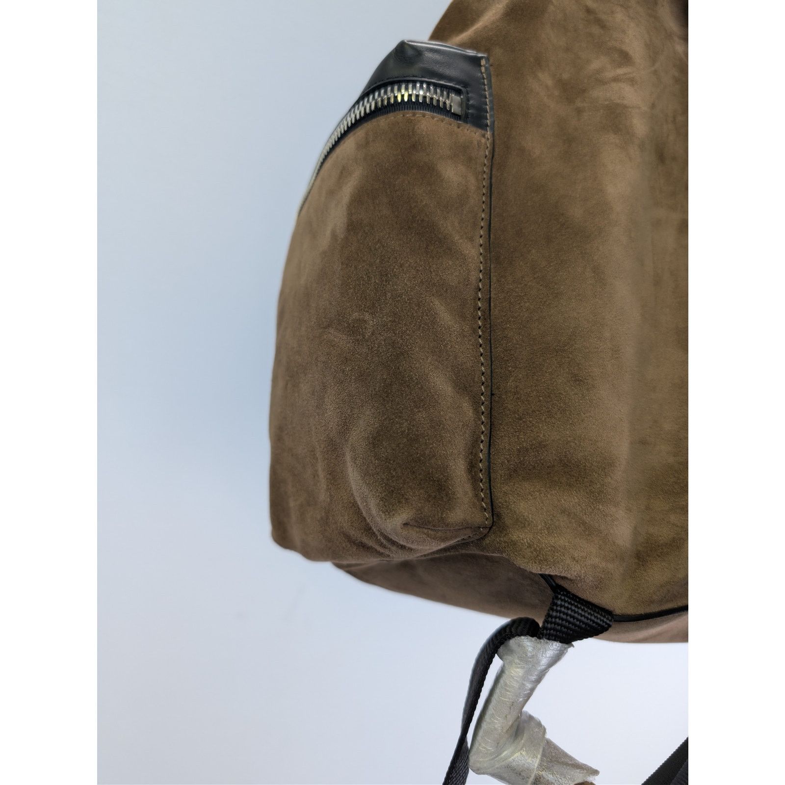 Amiri o1rshd1 Size: OS / Suede Rucksack Backpack in Tobacco Size ONE SIZE - 13 Thumbnail