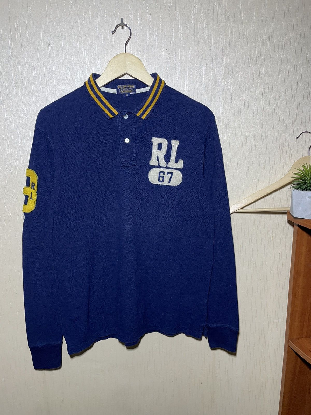 Polo Ralph Lauren × Vintage Polo Ralph Lauren vintage rugby jersey 90s Size US M / EU 48-50 / 2 - 1 Thumbnail