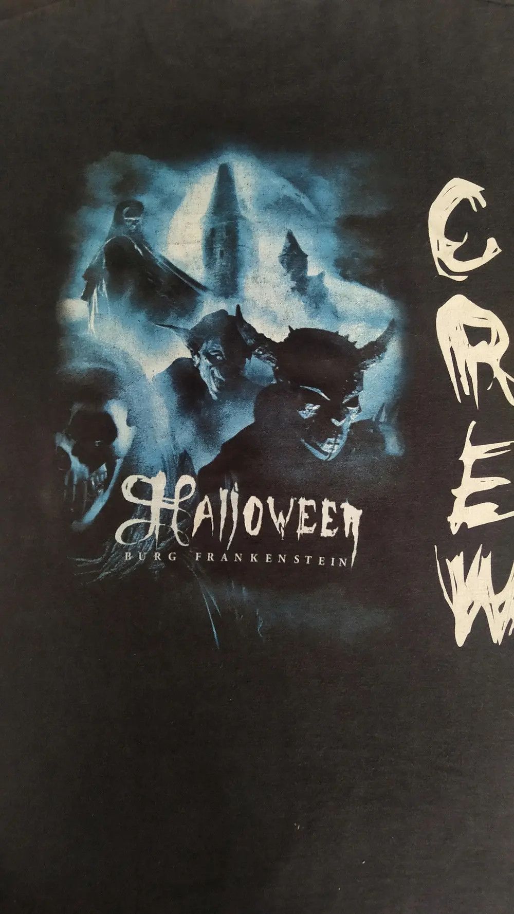 Vintage Halloween Burg Frankenstein Universal Studios Nights "CREW" Size US M / EU 48-50 / 2 - 5 Thumbnail