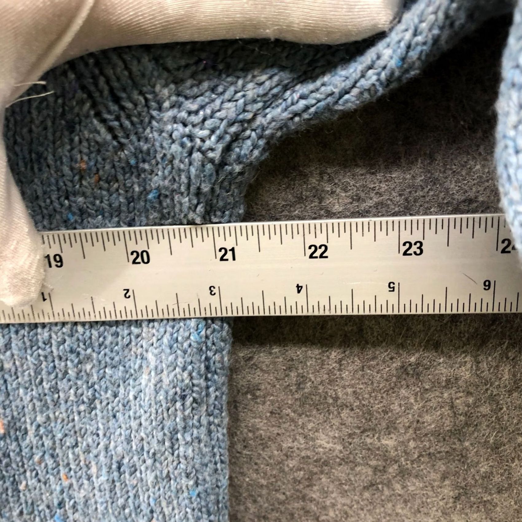 Uniqlo Uniqlo Sweater Womens S Blue High Neck Long Sleeve Oversized Tunic Soft Knit Size S / US 4 / IT 40 - 7 Thumbnail