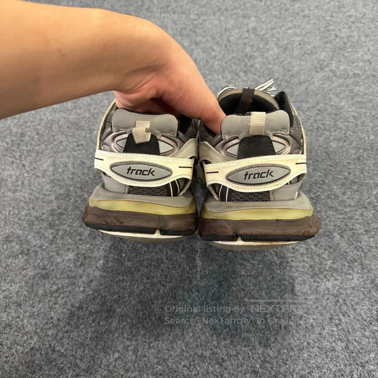 Balenciaga balenciaga gray track sneakers size 41. Size US 9 / EU 42 - 5 Thumbnail