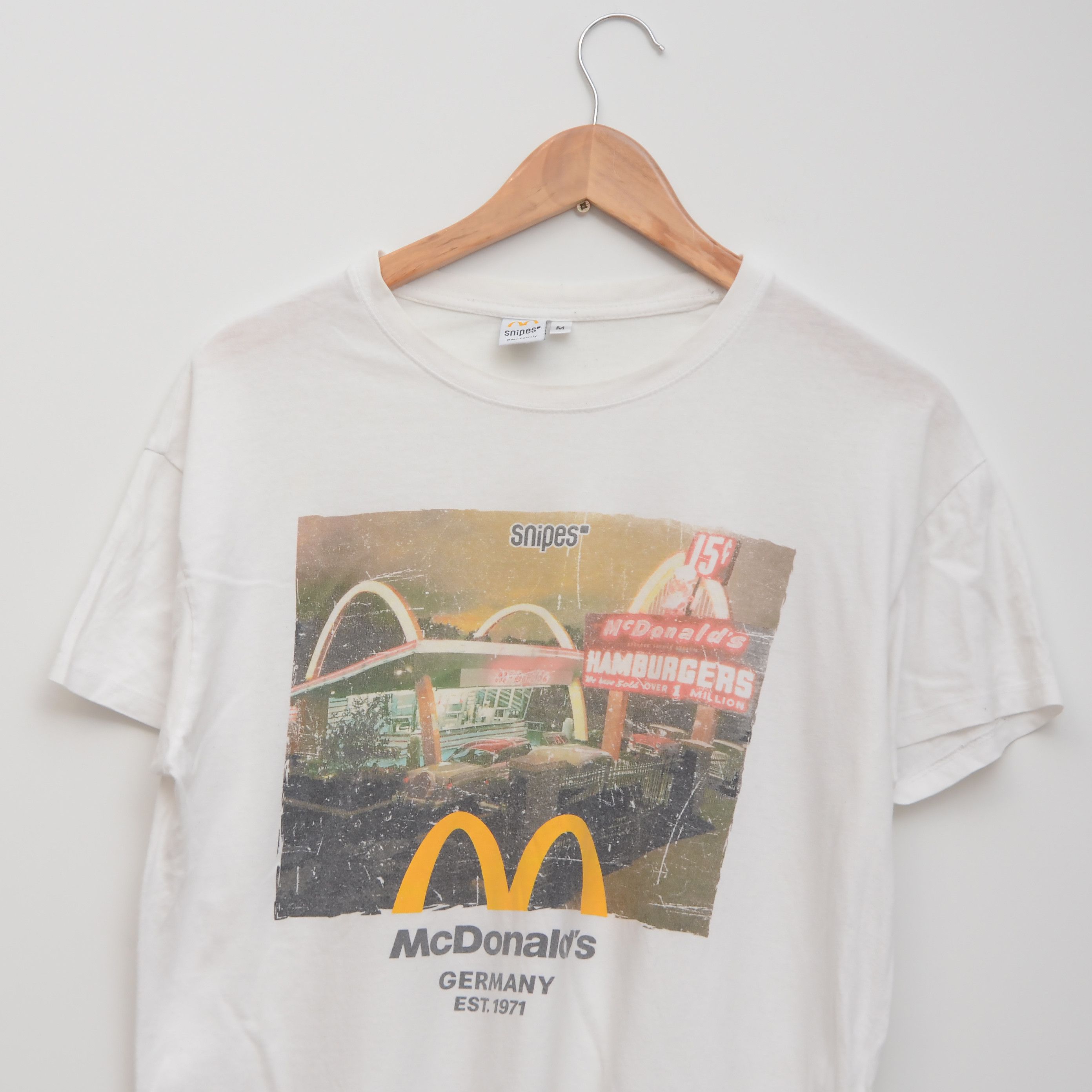 Snipes Snipes x McDonald’s Collab Limited Edition T-Shirt Size M Size US M / EU 48-50 / 2 - 2 Thumbnail