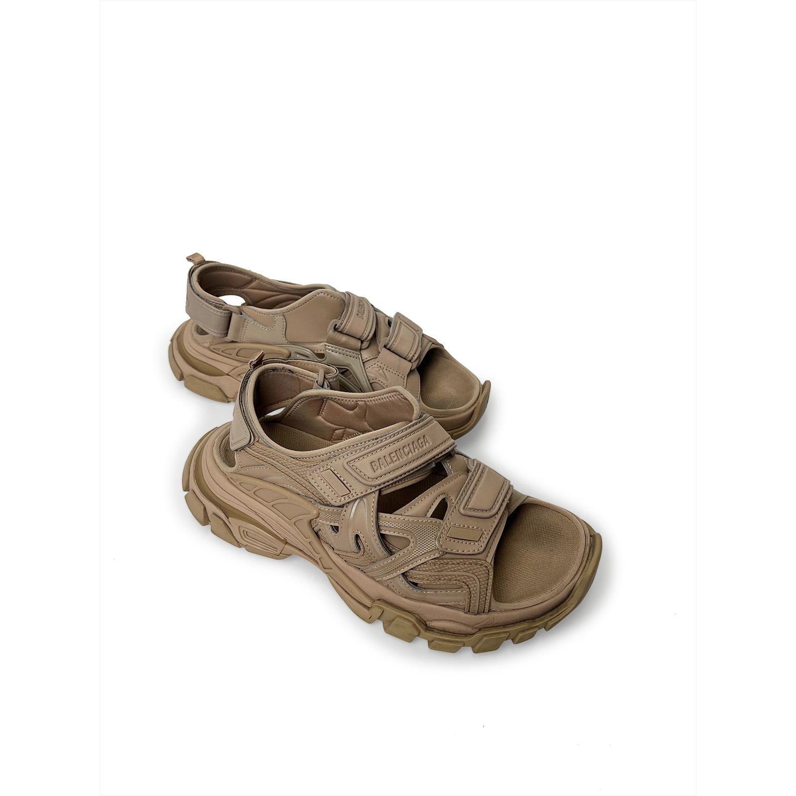 Balenciaga Track sandal - sand/biege colour Size US 8.5 / IT 38.5 - 1 Thumbnail