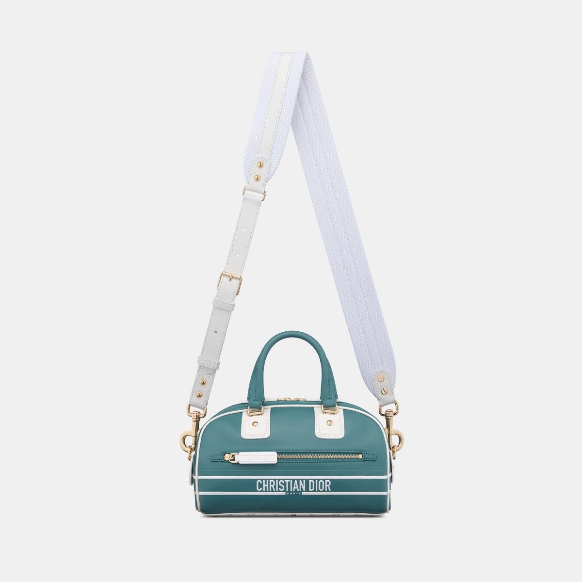 Dior o1bcso1str1124 Size: OS / Vibe Zip Bowling Bag in Blue Size ONE SIZE - 4 Thumbnail