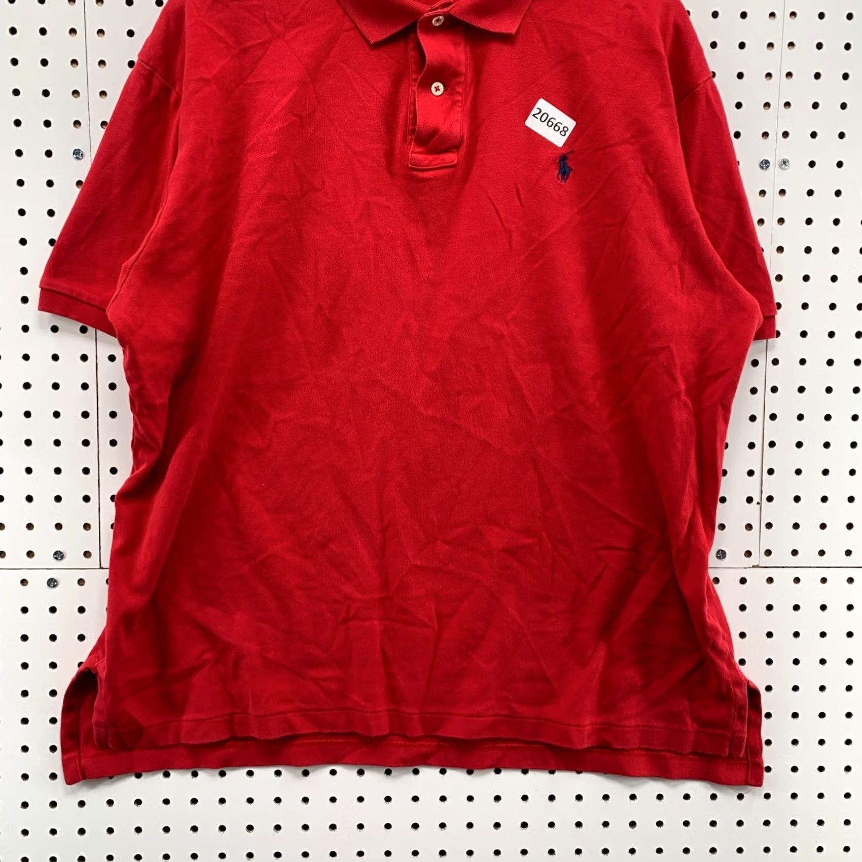 Polo Ralph Lauren Polo Ralph Lauren Polo Shirt Red Adult Mens XL Short Sleeve Fits 26x30 Pony Size US XL / EU 56 / 4 - 6 Thumbnail