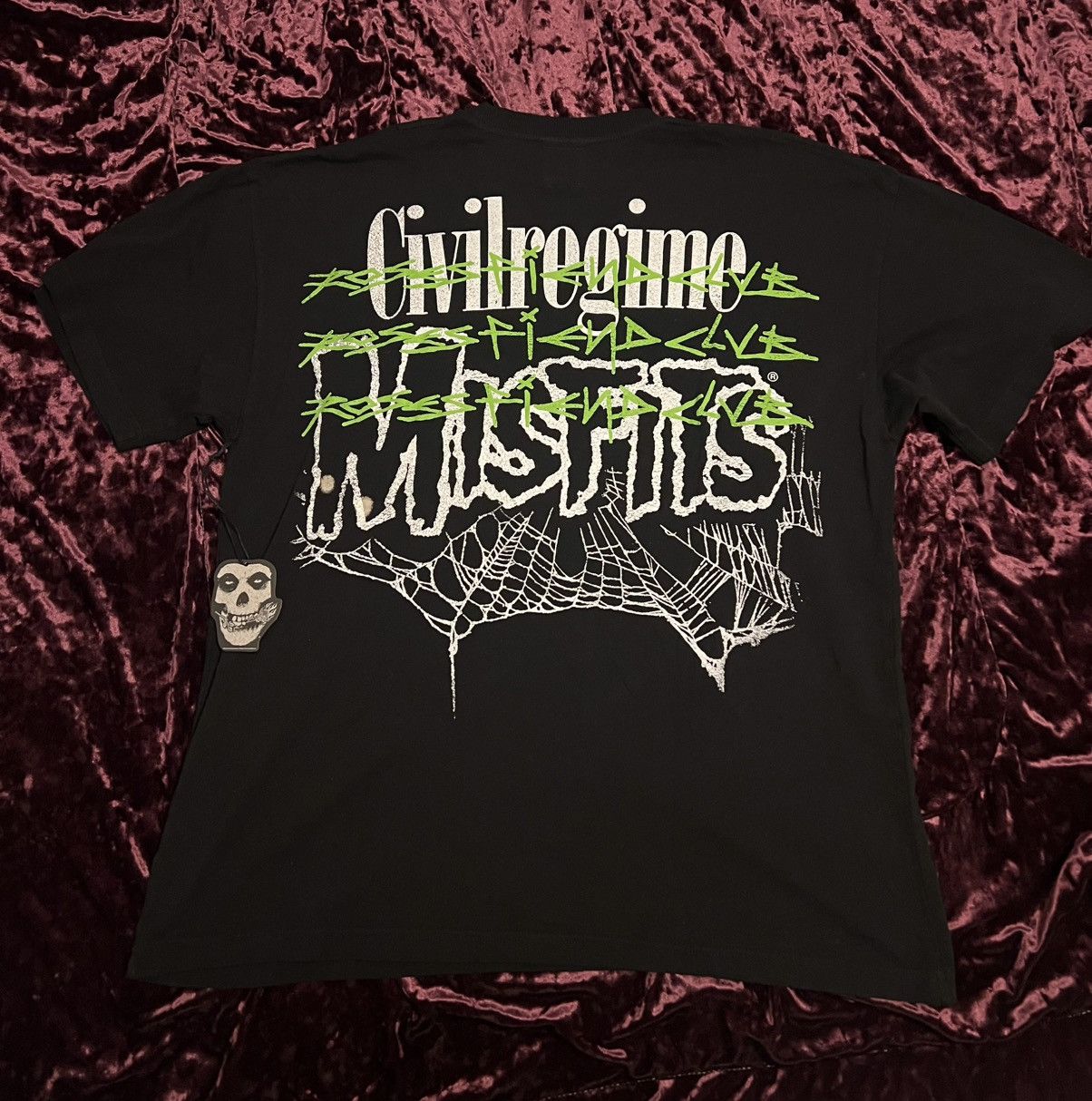 Civil Regime Civil Regime x Misfits Black T-shirt Men Small Size US S / EU 44-46 / 1 - 3 Thumbnail
