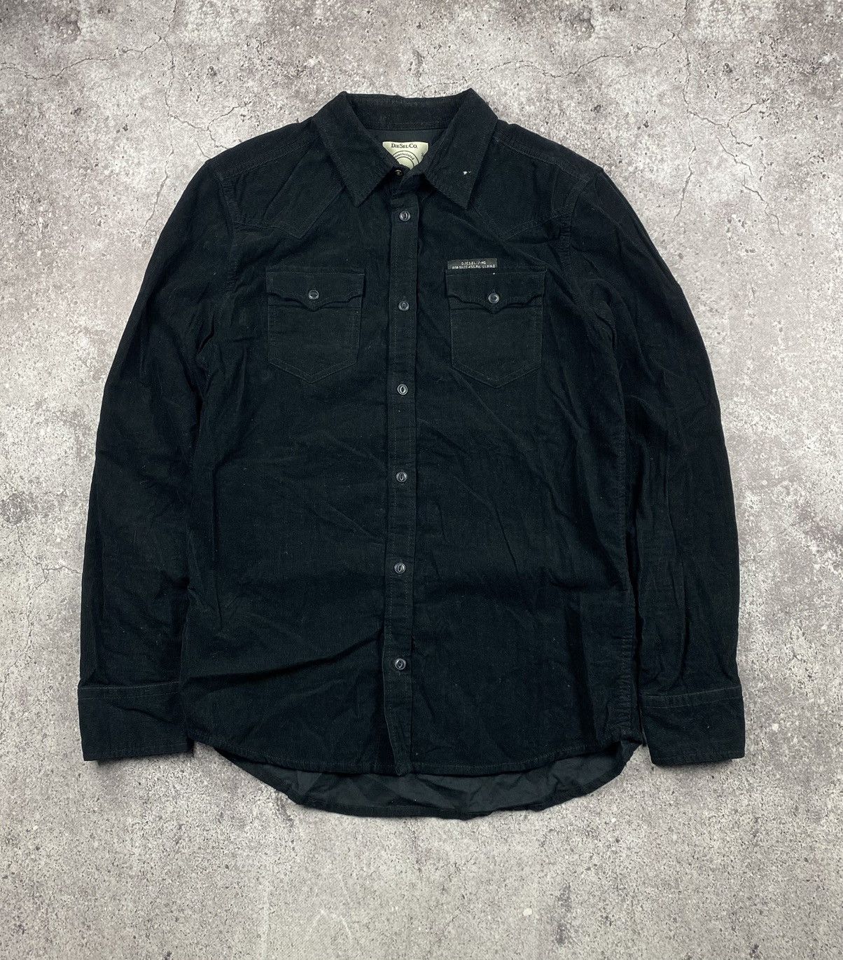Diesel × Junya Watanabe VINTAGE DIESEL JUNYA WATANABE AVANT GARDE BLACK WESTERN SHIR Size US S / EU 44-46 / 1 - 1 Thumbnail