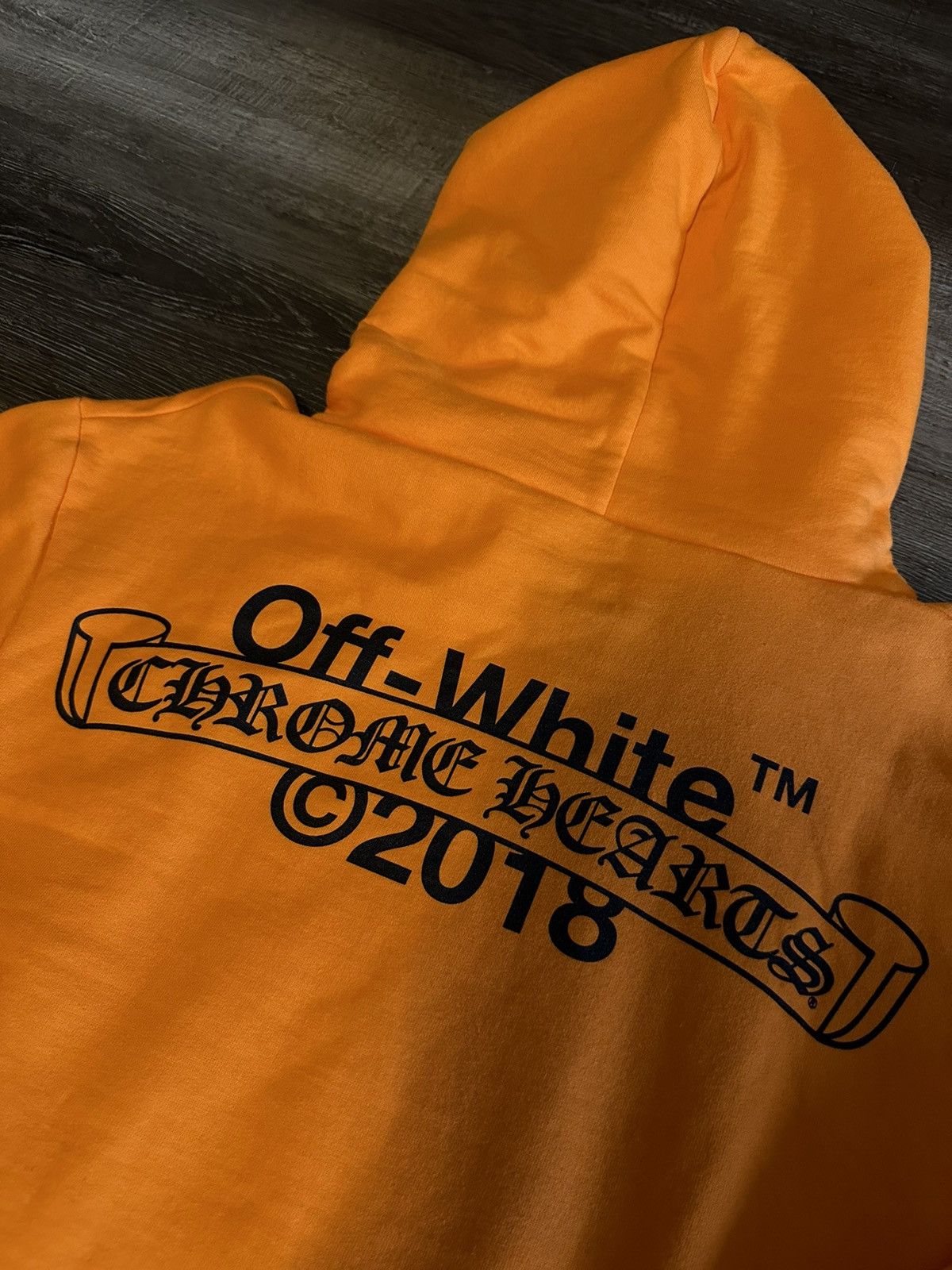Chrome Hearts 🔥Chrome Hearts Off White Hoodie🔥 Size US M / EU 48-50 / 2 - 5 Thumbnail