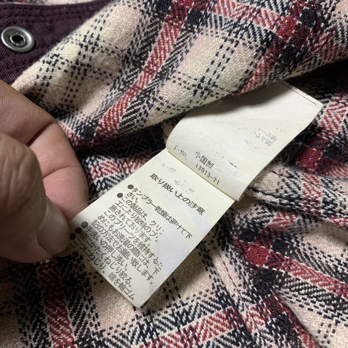 Japanese Brand Western Style Vtg Nicole Club For Men Plaid Flannel Shirt Size US M / EU 48-50 / 2 - 8 Thumbnail