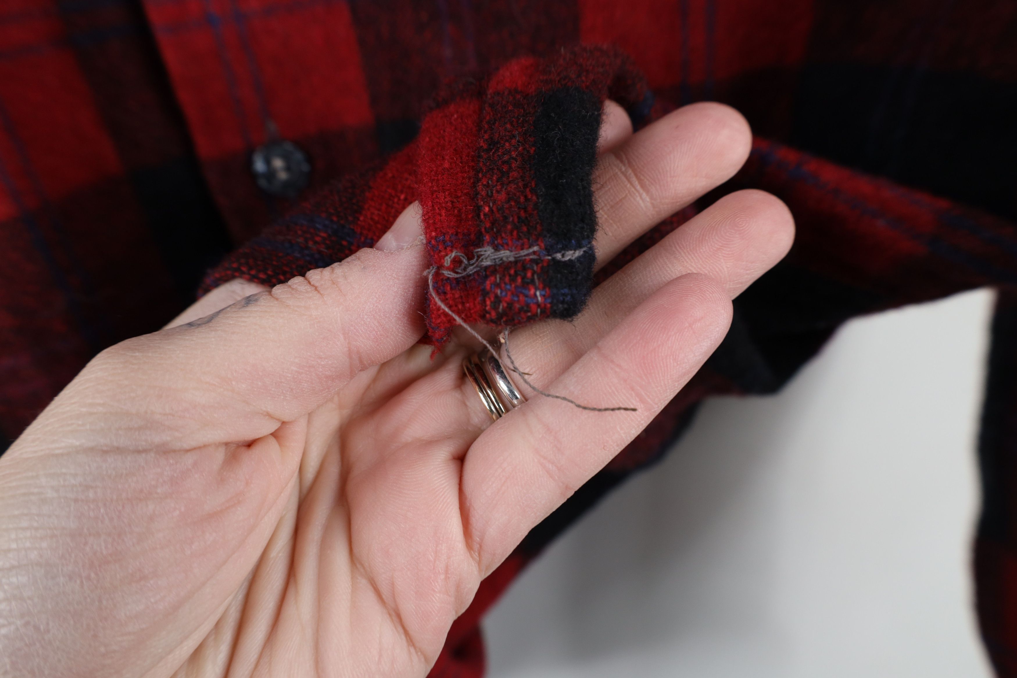 Vintage Vintage 50s 60s Streetwear Looped Collar Board Button Shirt Size US S / EU 44-46 / 1 - 6 Thumbnail
