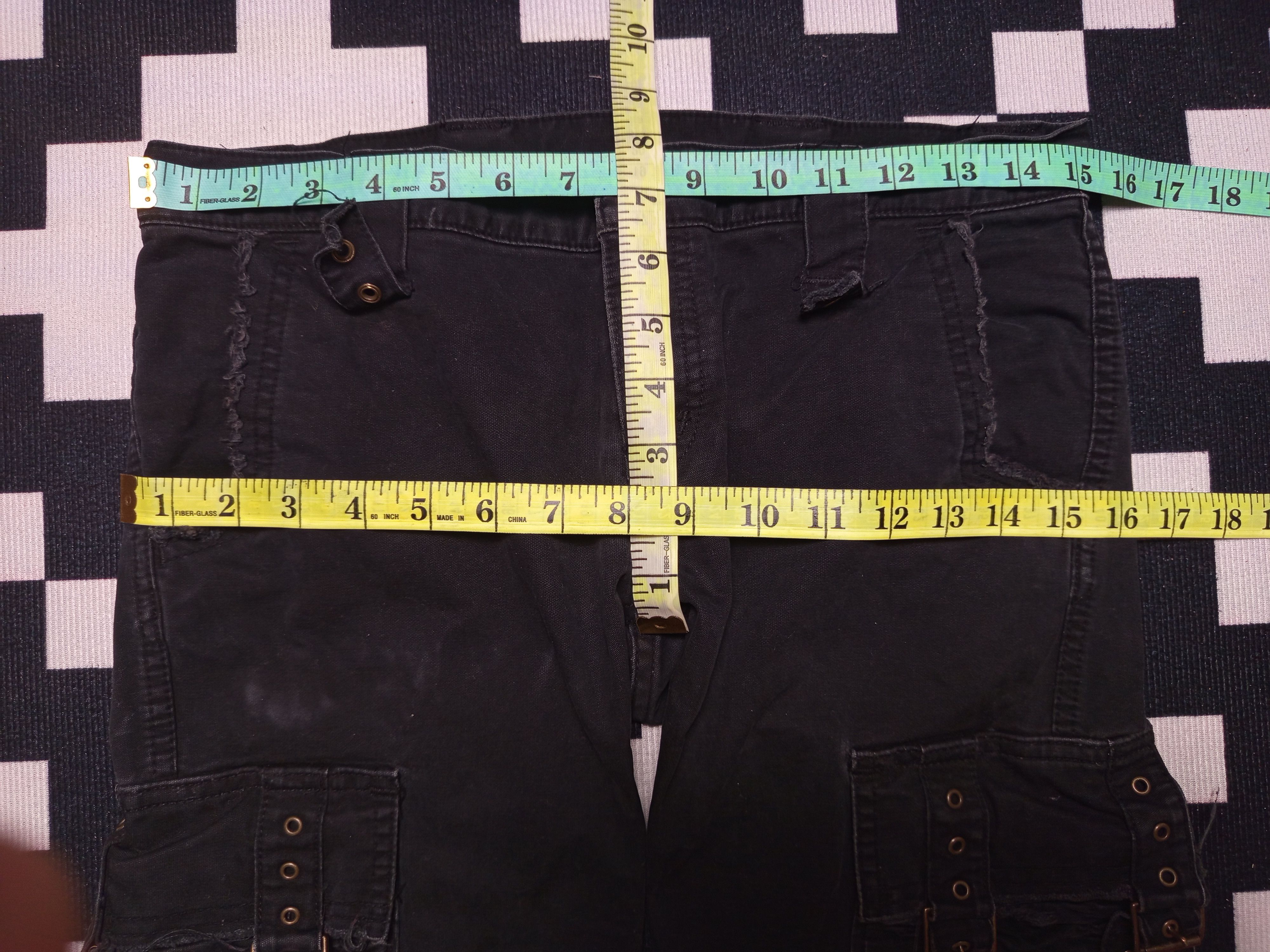 Hysteric Glamour 💥WASHED HYSTERIC GLAMOUR BALENCIAGA STYLE JAPANESE JEANS Size US 30 / EU 46 - 15 Thumbnail