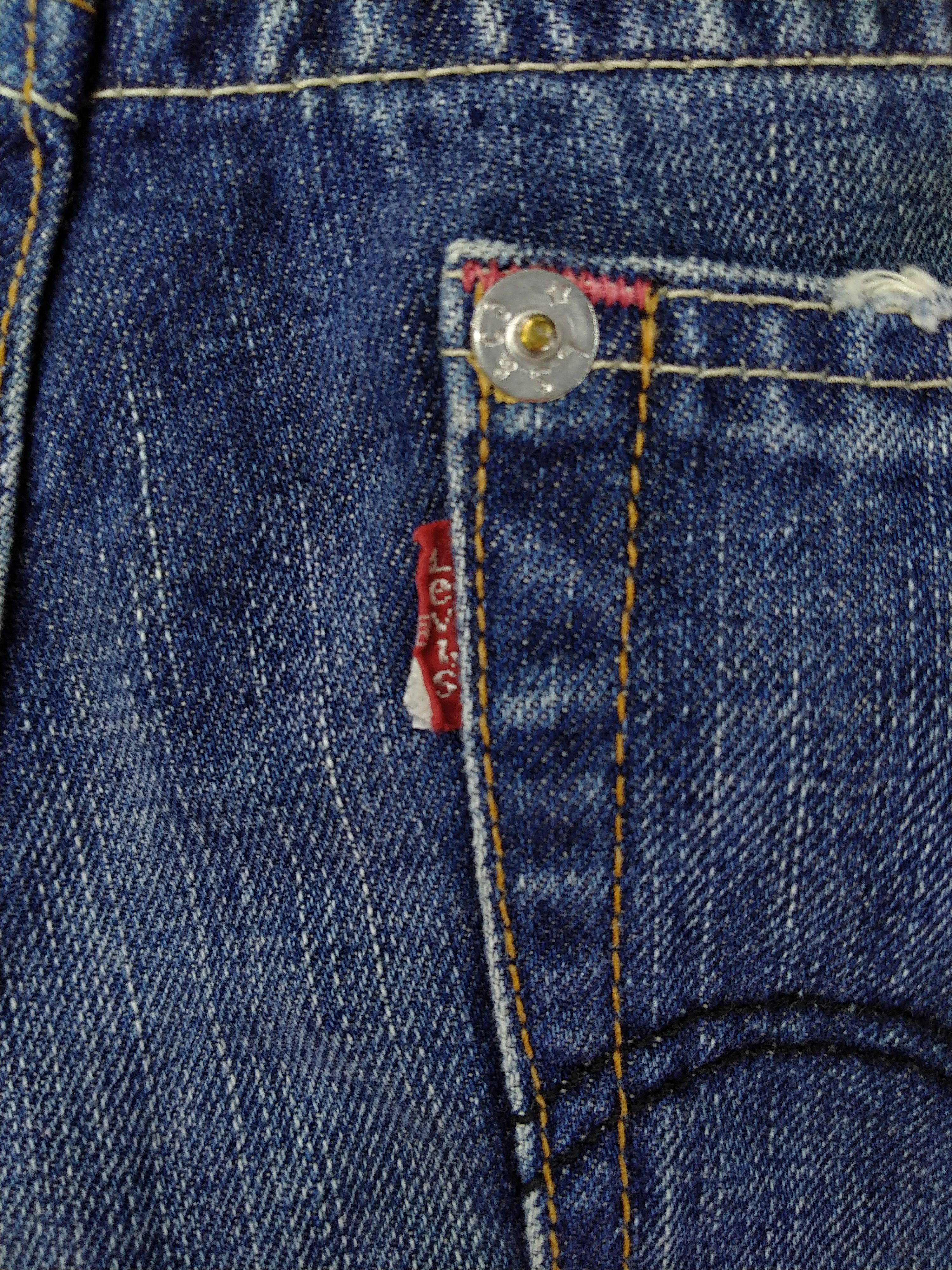 Levi's Distressed Levi's 708 Ripped Denim 34x33.5 -JN143 Size US 34 / EU 50 - 11 Thumbnail