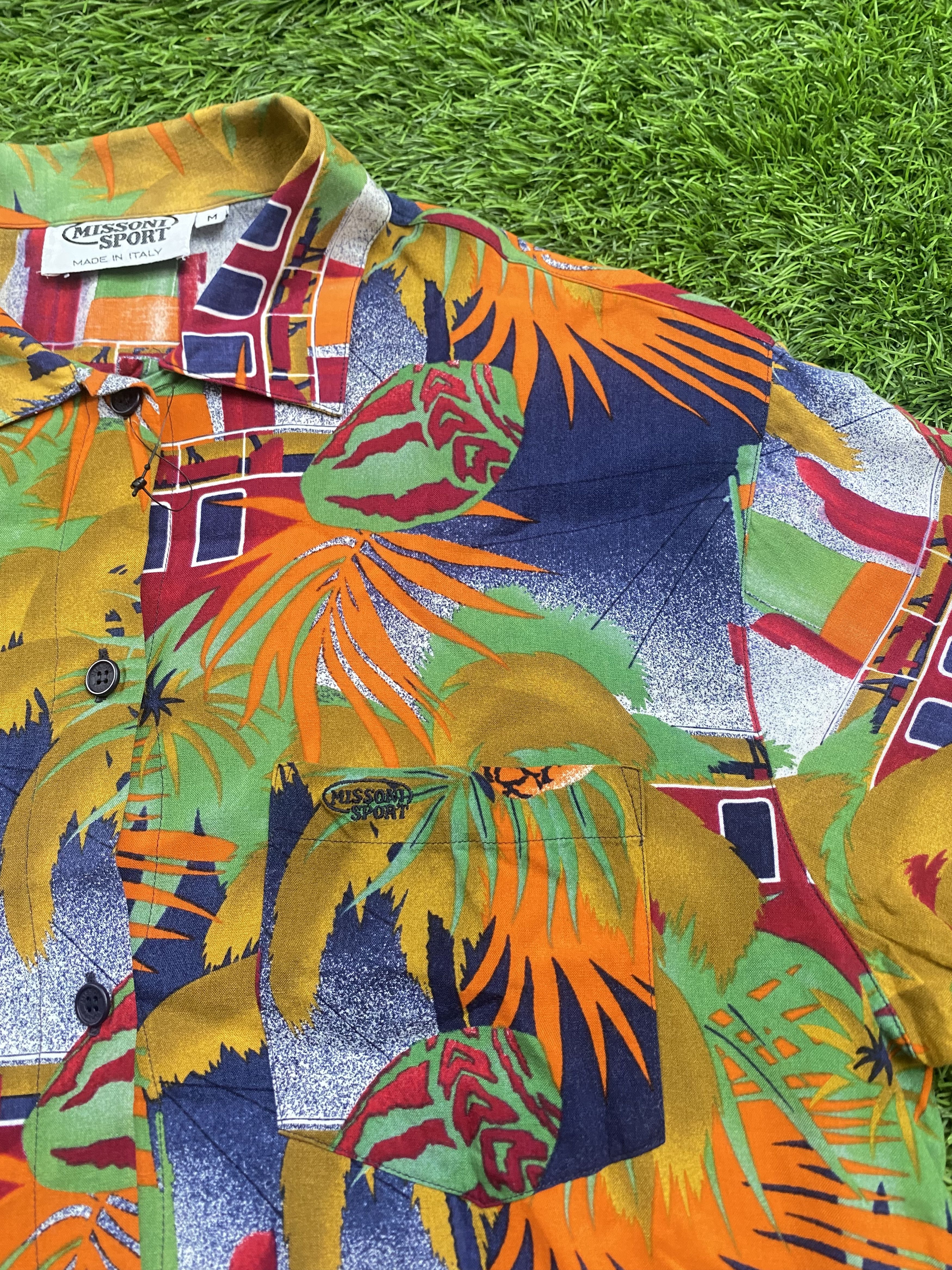 Missoni Vintage Missoni Hawaaii Shirts Size US M / EU 48-50 / 2 - 2 Thumbnail