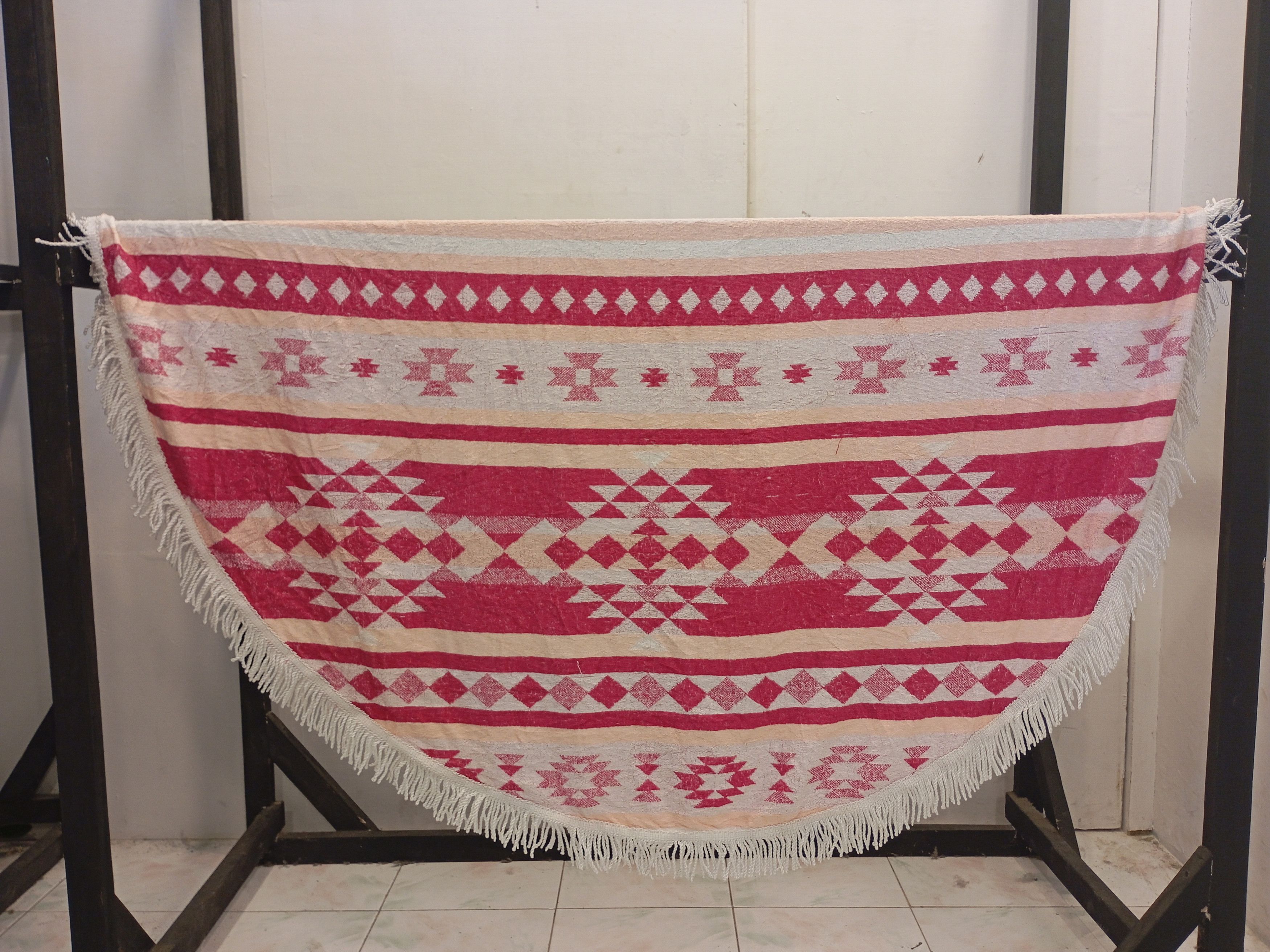 Native Native Navajo round tablecloth home decor round Beach towel Size ONE SIZE - 4 Thumbnail