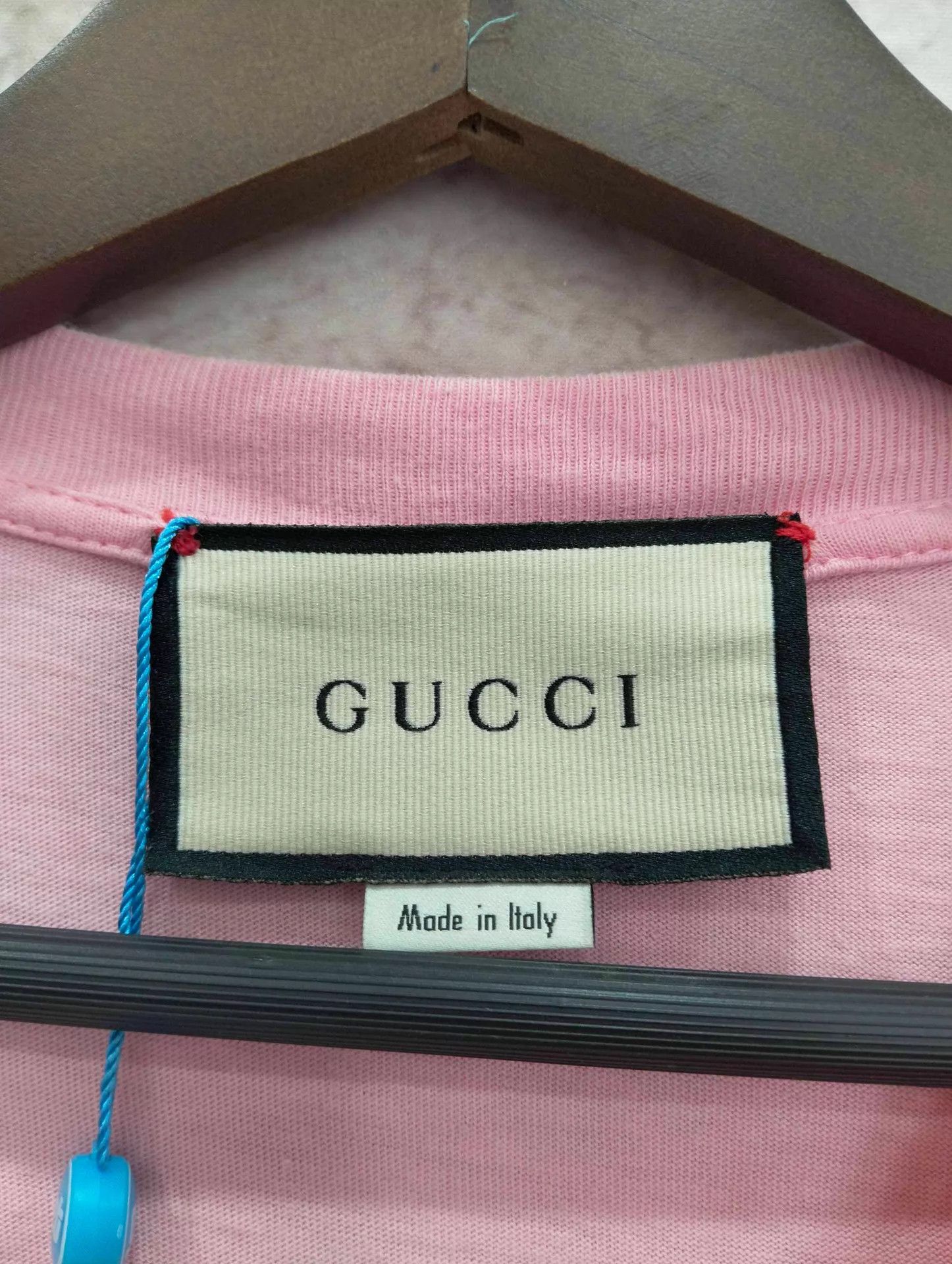 Gucci Gucci Pink Embroidered GG Tennis Racket T-shirt S Size S / US 4 / IT 40 - 3 Thumbnail