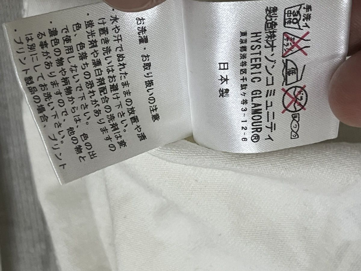 Hysteric Glamour Vintage 90s hysteric glamour shirt Size ONE SIZE - 7 Thumbnail