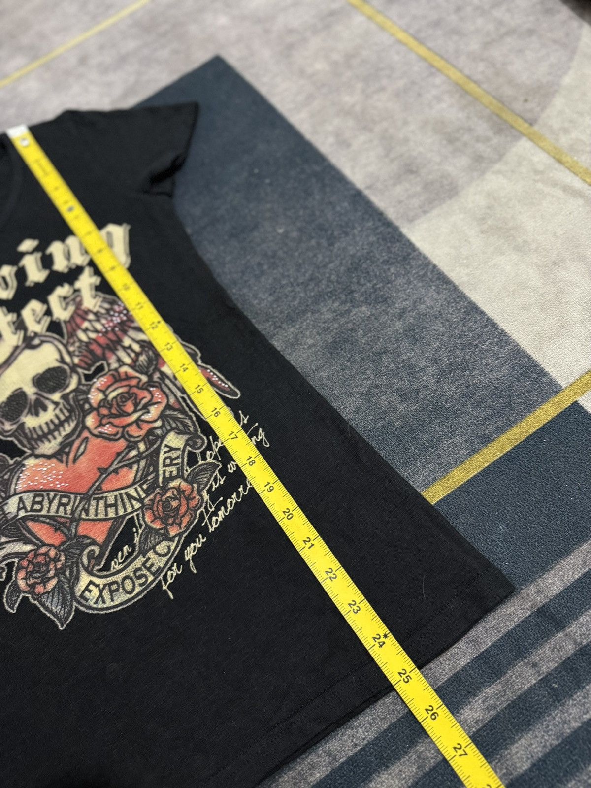 14th Addiction Y2K GALYGE SKULL ART IFSIX TSHIRT Size M / US 6-8 / IT 42-44 - 10 Thumbnail