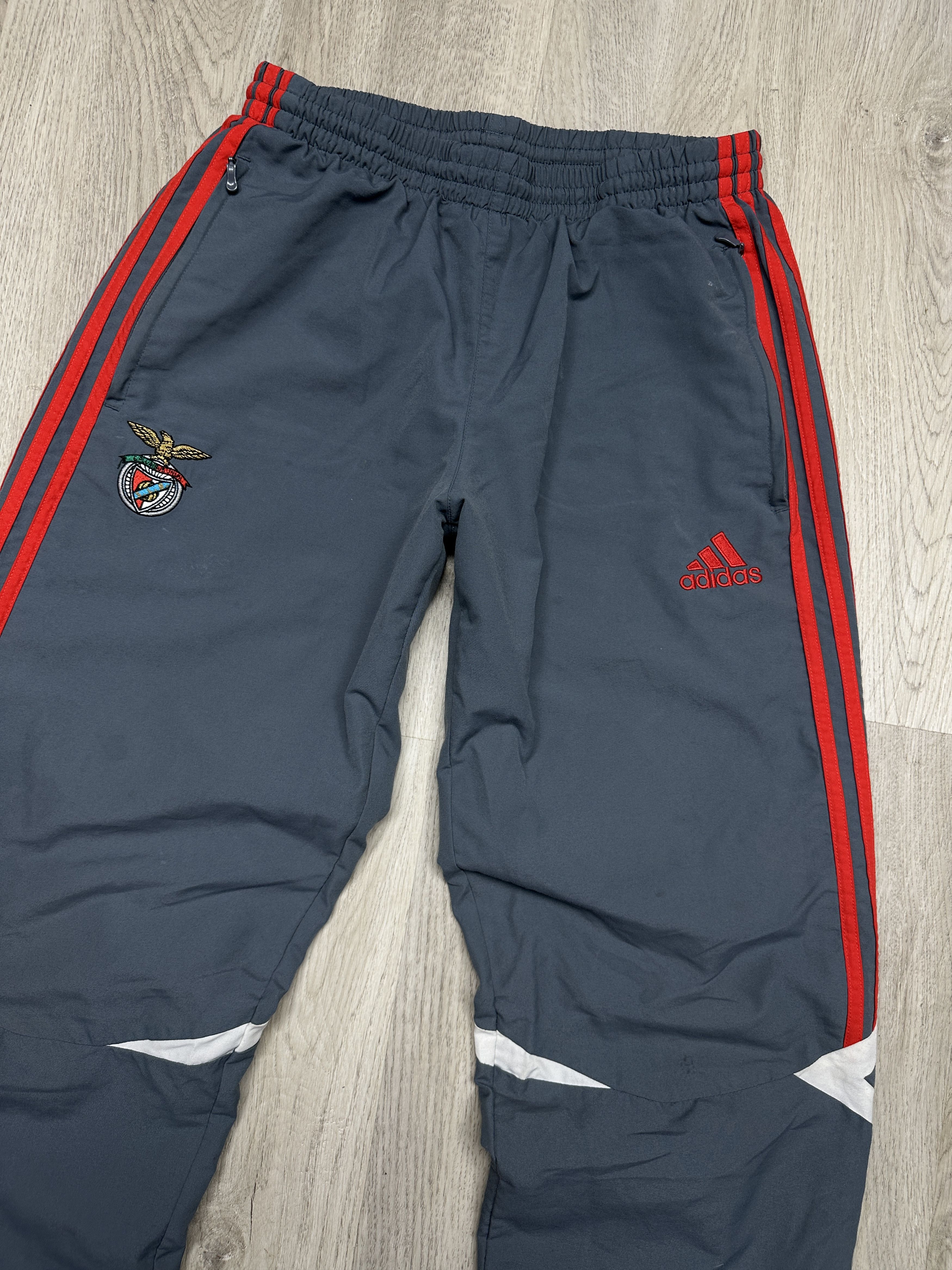 Adidas Adidas Benfica Portugal Vintage Football Soccer Track Pants Size US 30 / EU 46 - 2 Thumbnail