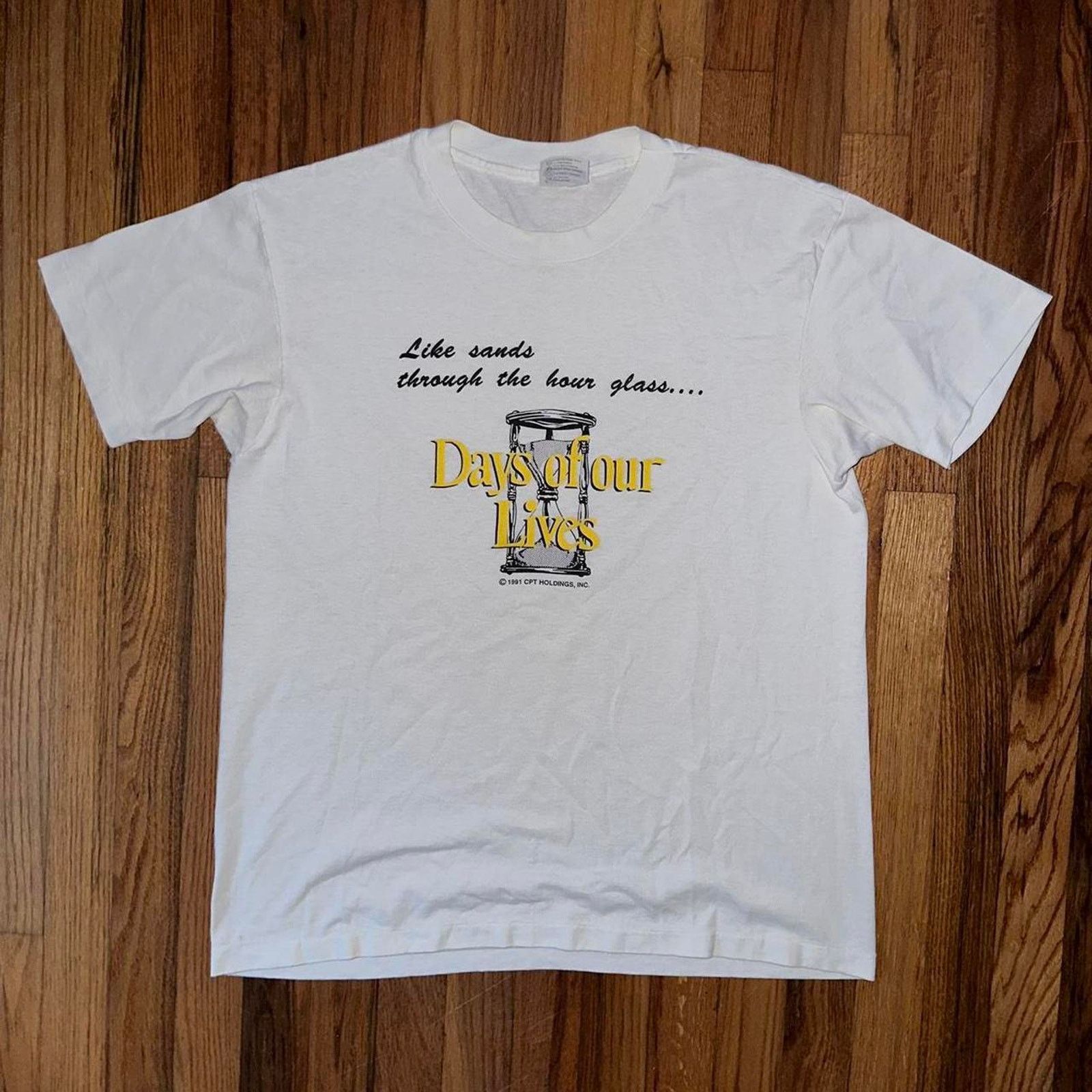 Hanes × Vintage 90s Single Stitch Days Of Our Lives Soap Opera TV Show sz L Size US L / EU 52-54 / 3 - 1 Thumbnail