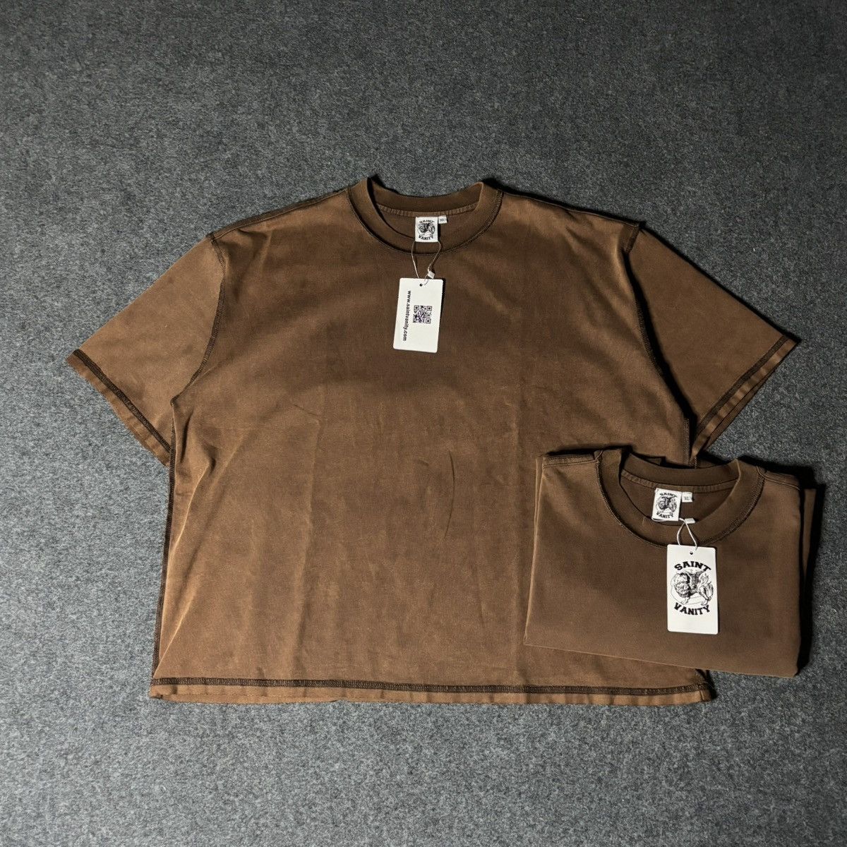 Saint Vanity Saint vanity heavyweight oversized boxy fit tee Size US XL / EU 56 / 4 - 1 Thumbnail
