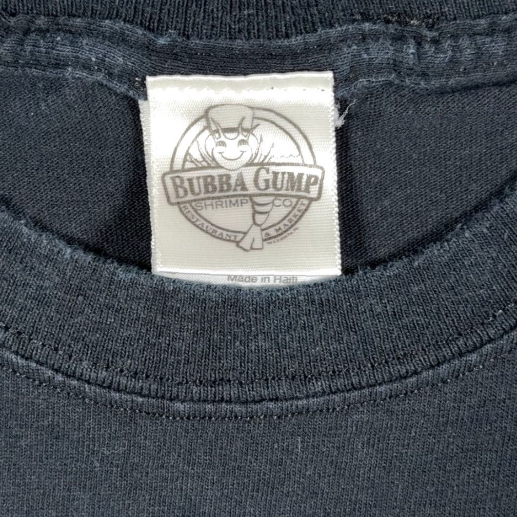 Shrimps VINTAGE Bubba Gump Shrimp Shirt Adult LARGE Black Madei ra Beach Stupid Is Y2K Size US L / EU 52-54 / 3 - 3 Thumbnail