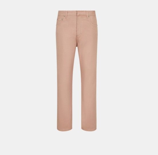 o1w1db11124 Cropped Regular-Fit D03 Jeans in Pink