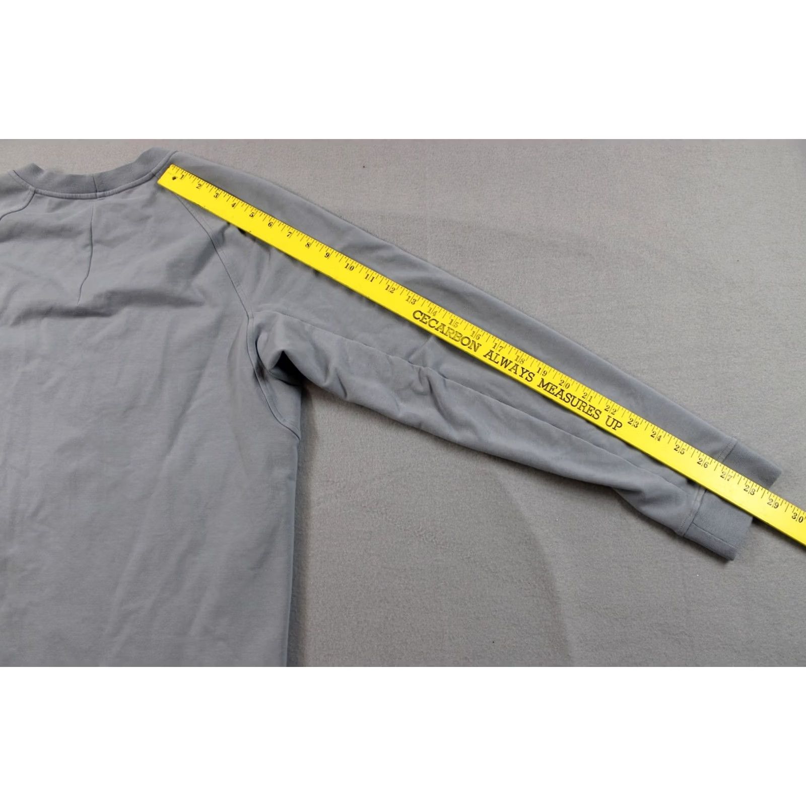 Lululemon Lululemon Sweatshirt Womens Large Gray Pullover Crewneck Side Zip Raglan Sleeve Size L / US 10 / IT 46 - 4 Thumbnail