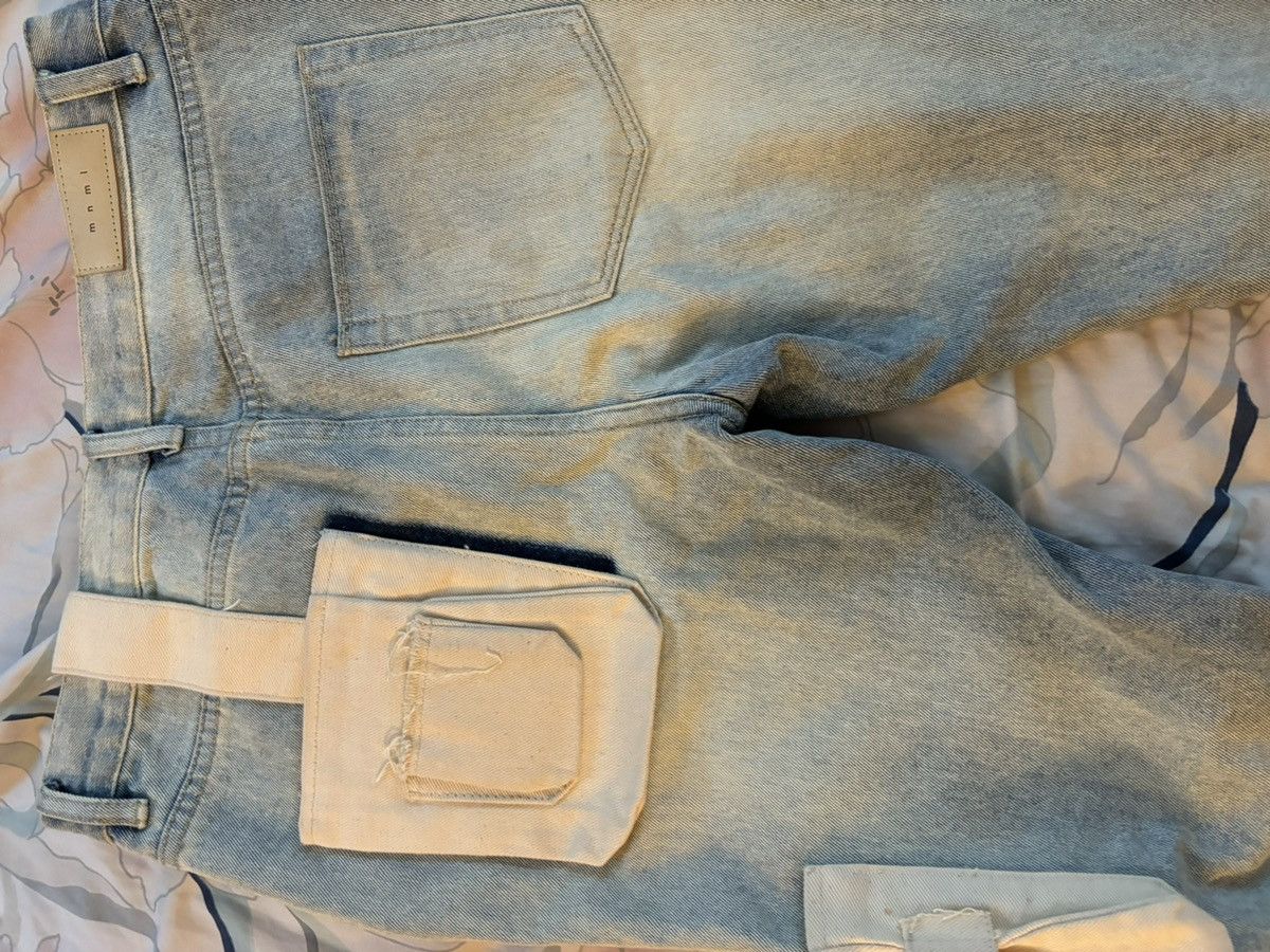 MNML Mnml denim jeans with custom patchwork Size US 31 - 5 Thumbnail