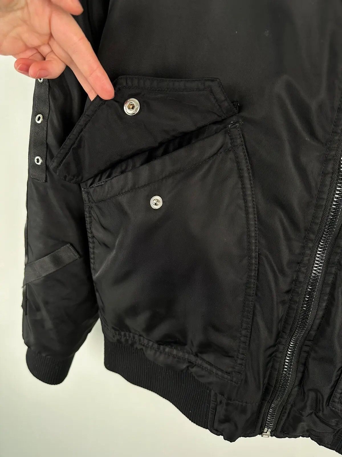 Vintage Vintage Y2k Fran Willor Japanese Bomber Jacket Size US S / EU 44-46 / 1 - 5 Thumbnail