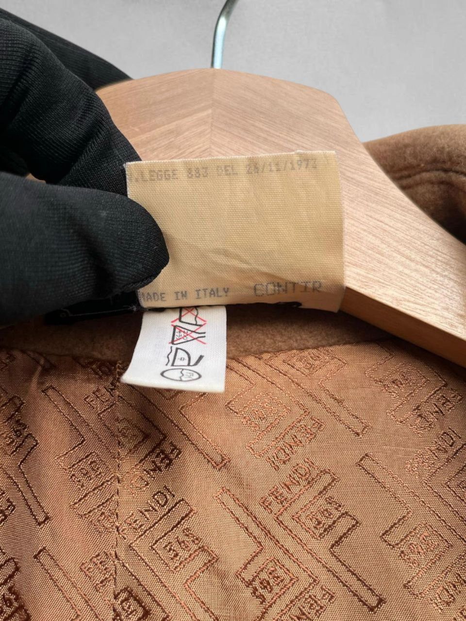 Fendi Vintage 1973 Fendi 365 Roma By Contir Wool Coat Size M / US 6-8 / IT 42-44 - 14 Thumbnail
