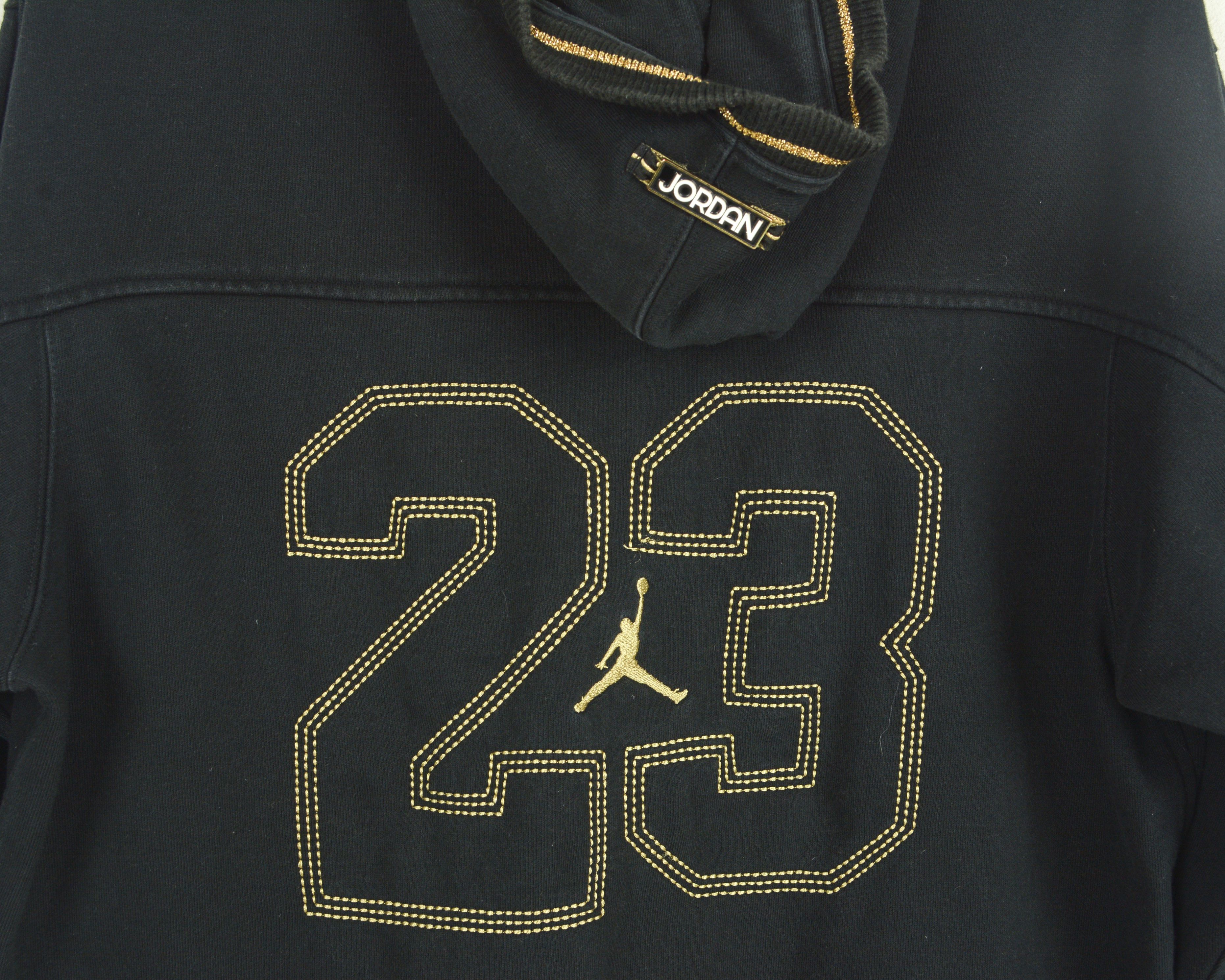 Jordan Brand Basketball Mens M Hoodie Jumper Jacket NBA Black Top #23 Size US M / EU 48-50 / 2 - 2 Thumbnail