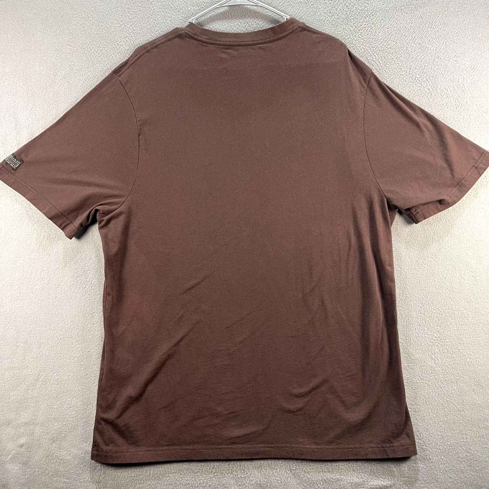 Sean John Sean John Shirt Mens 3XL Brown V-Neck Graphic Tee T-Shirt 100% Cotton Casual Size US XXL / EU 58 / 5 - 3 Thumbnail