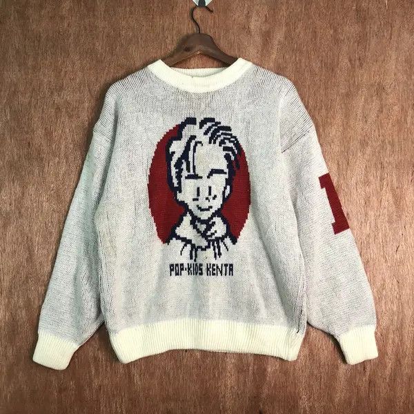 Anime CityGuy Club vintage japan Knitwear Sweatshirt #c167DLL Size US S / EU 44-46 / 1 - 6 Thumbnail