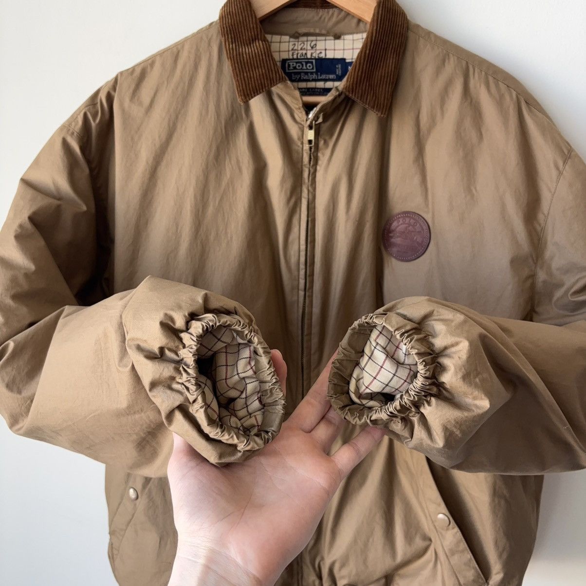 Polo Ralph Lauren Vintage Equestrian Patch Down Puffer Jacket Sportsman Size US M / EU 48-50 / 2 - 6 Thumbnail