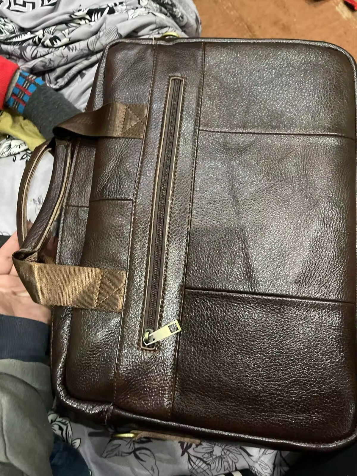 Japanese Brand × Leather Genuine Leahther Briefcase Size ONE SIZE - 2 Thumbnail