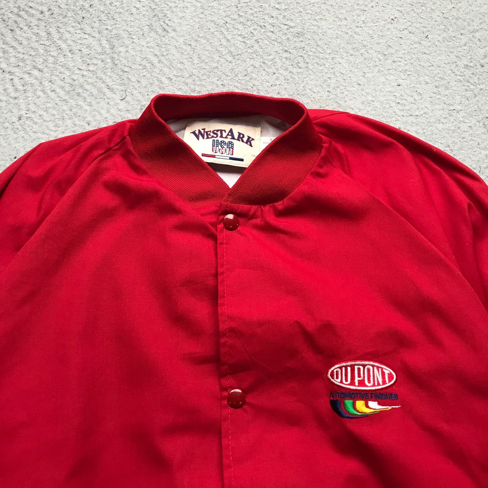 Other Vintage Westark USA DuPont NASCAR Bomber Jacket Mens XL Red Size US XL / EU 56 / 4 - 8 Thumbnail
