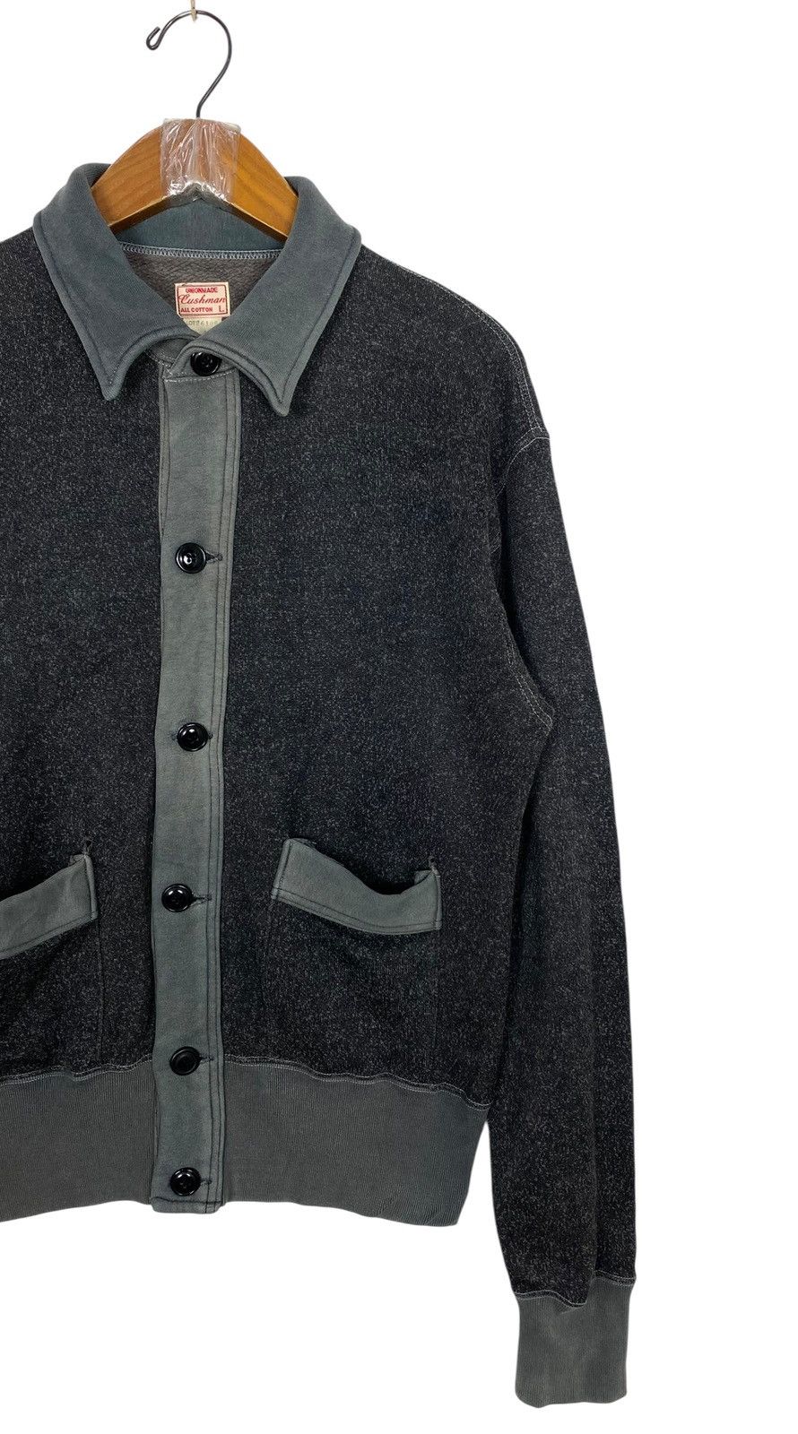 Japanese Brand Rare‼️ Vintage Union Made Cushman Cardigan Sweatshirt Size US S / EU 44-46 / 1 - 3 Thumbnail