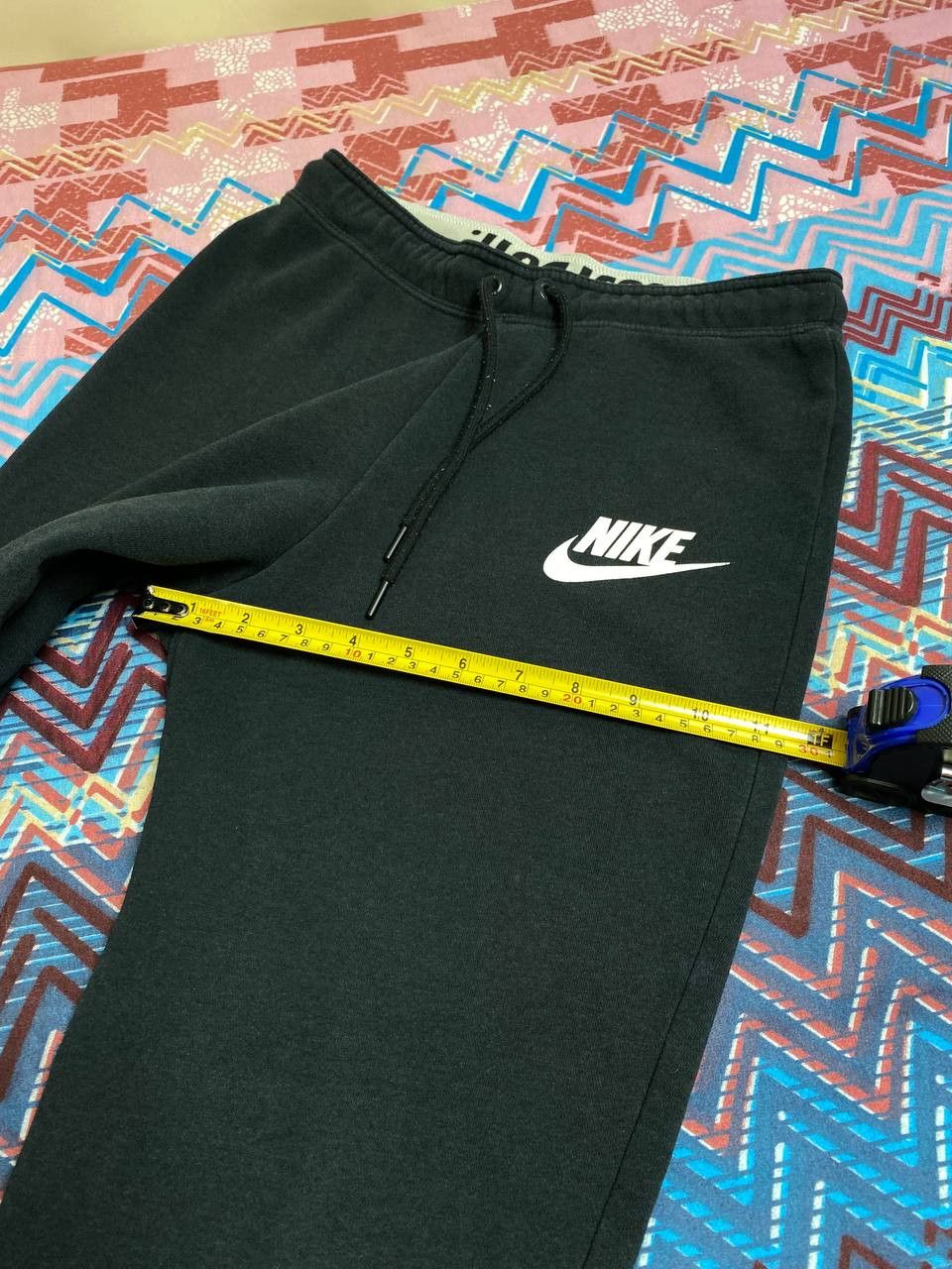 Nike × Vintage Nike tech black fleece joggers Size US 30 / EU 46 - 11 Thumbnail
