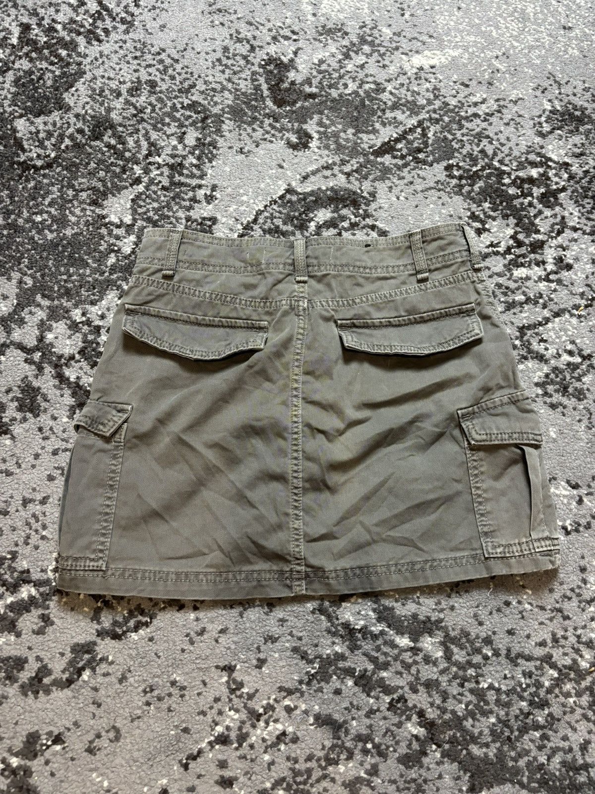 Japanese Brand × Vintage Vintage Bershka mini denim cargo skirt y2k style Size 24" / US 00 / IT 34 - 8 Thumbnail