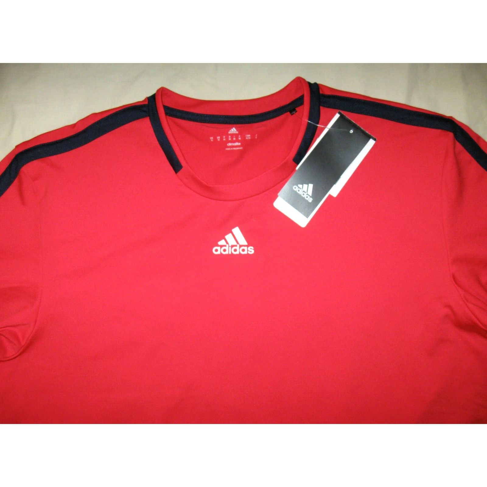 Adidas Adidas Jersey Climacool New W/Tags Red Mens Medium Club Tee Orig 5 Soccer Size US M / EU 48-50 / 2 - 2 Thumbnail
